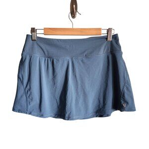 Vuori Skirt Small Blue Revolve Performance Skirt Compression Liner Shorts Pocket